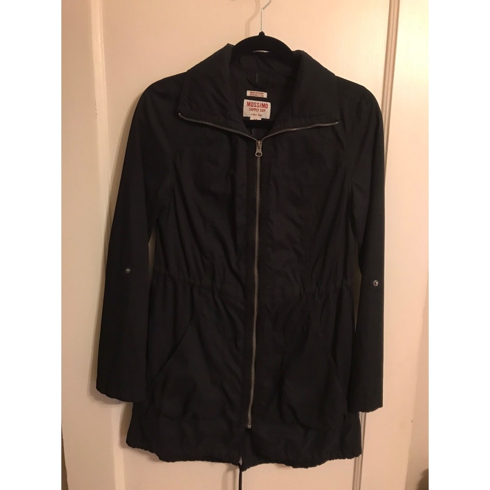 Mossimo Black Rain Jacket